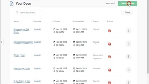 screenshot of AI Docs